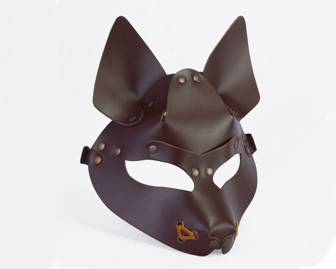 Маска WOLF Коричневая 3416-8