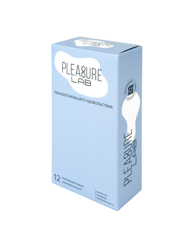 Презервативы ультратонкие Pleasure Lab 12шт 1280lab