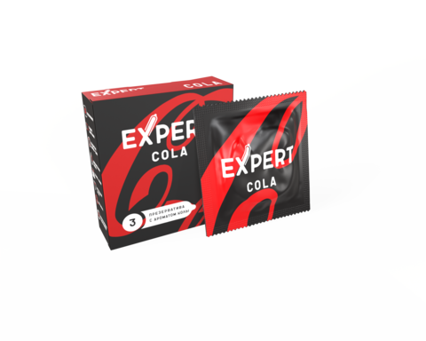 Презервативы Expert Cola 3 шт 9342ex