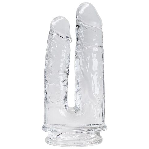 20740 / Фаллоимитатор двойной Imperium Jelly Dildo прозрачный