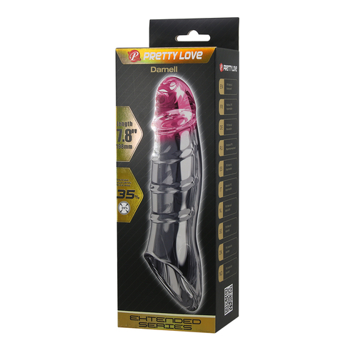 Реалистичная насадка на пенис BI-026278NM