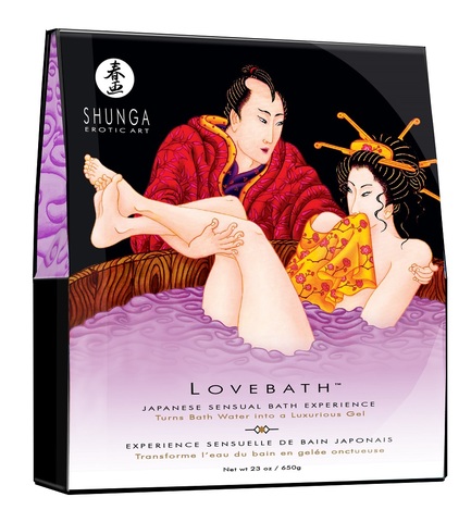 6802 SG / Порошок для принятия ванны Lovebath Чувственный лотос, 650 гр