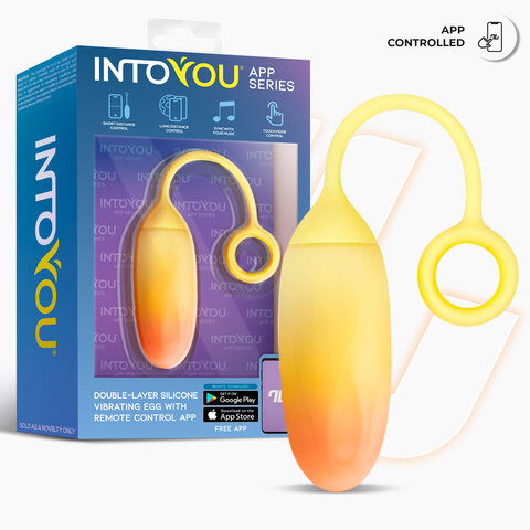 LC-IN-232 / Интерактивное виброяйцо Double Layer Egg