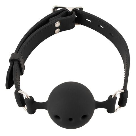 Кляп-шарик с отверстиями для дыхания Silikon-Knebel You2Toys