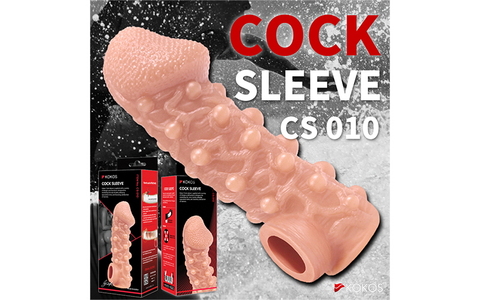 CS.010-M / Насадка на фаллос с шариками CS.010-M
