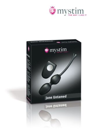 46287 / Mystim Geisha Balls, Vibe Jane Untamed Вагинальные виброшарики с миостимуляцией и пультом ДУ