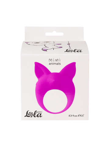 Стимулятор клитора Mimi Animals Kitten Kyle Purple 7000-11lola