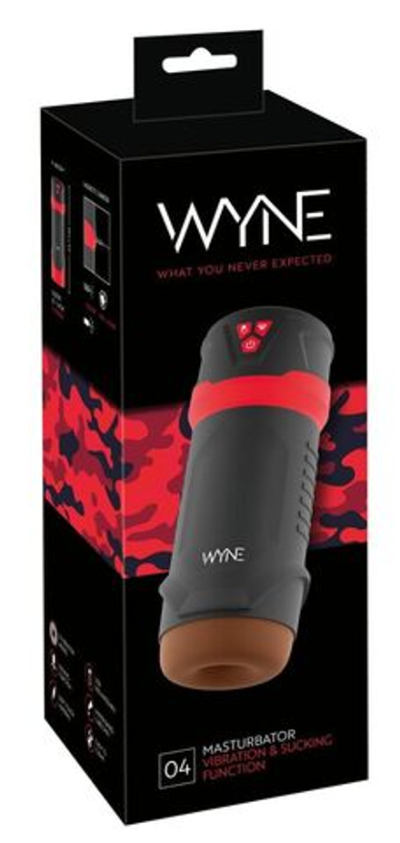 Мастурбатор №4 с эффектом вакуума WYNE 552909ON