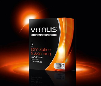 Презервативы VITALIS premium №3 Stimulation & warming 4348VP