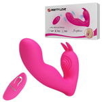 Вибратор Pretty Love с вагинальной и клиторальной стимуляциями BI-014843W-1