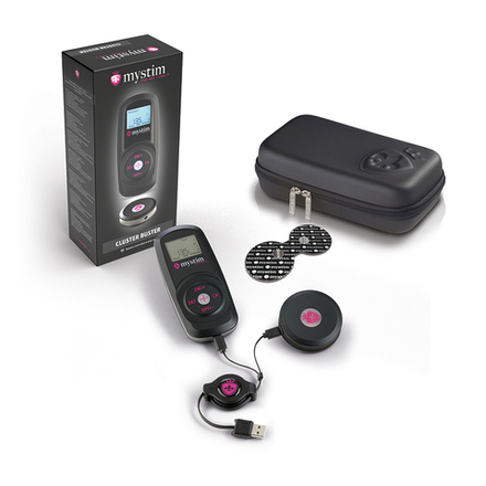 46020 / Mystim Cluster Buster, wireless eStim device starterkit Беспроводной блок для управления
