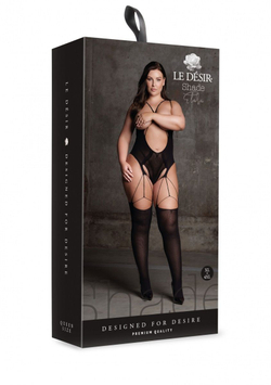 Эффектный боди-комбинезон Elara VII Bodystocking with Open Cups