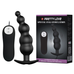 Анальные виброшарики Black Pretty Love BI-040039
