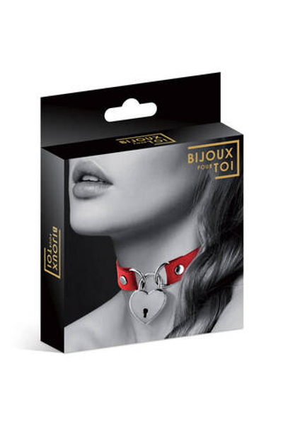 6060040030 / Чокер COLLIER PENDENTIF COEUR ROUGE