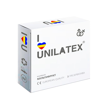 Презервативы Unilatex Multifruts 3 шт