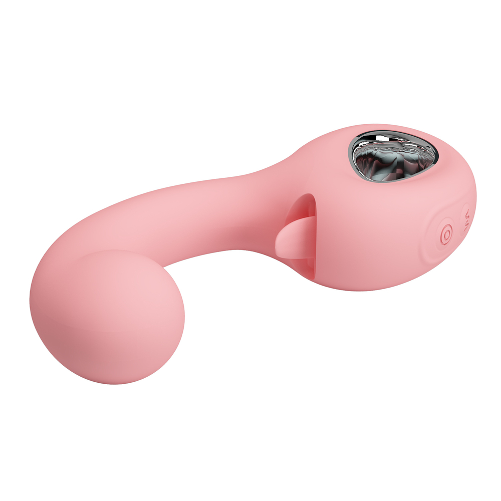 Вибратор для точки G с язычком Pretty Love Erynnyes BI-300104