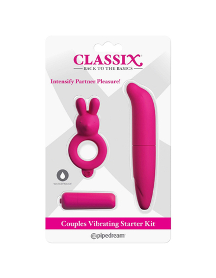 Стартовый набор для пар Classix Couples Vibrating Starter Kit Pipedream