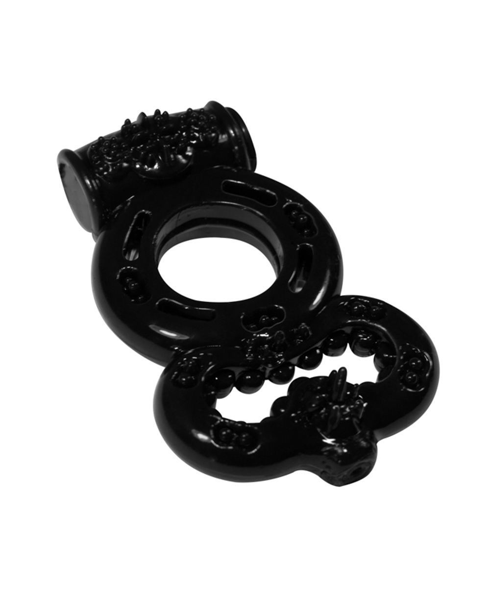 Эрекционное кольцо Rings Treadle black 0114-62Lola