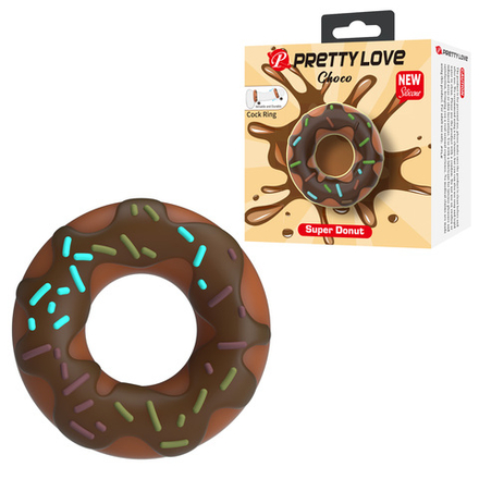 Эрекционное кольцо Пончик Pretty Love Donut BI-210344