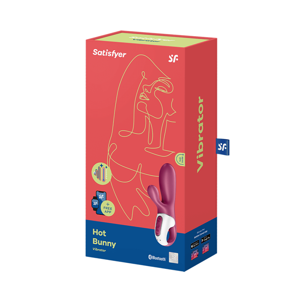 Вибратор с Функцией Нагрева Satisfyer Hot Bunny 001678SA