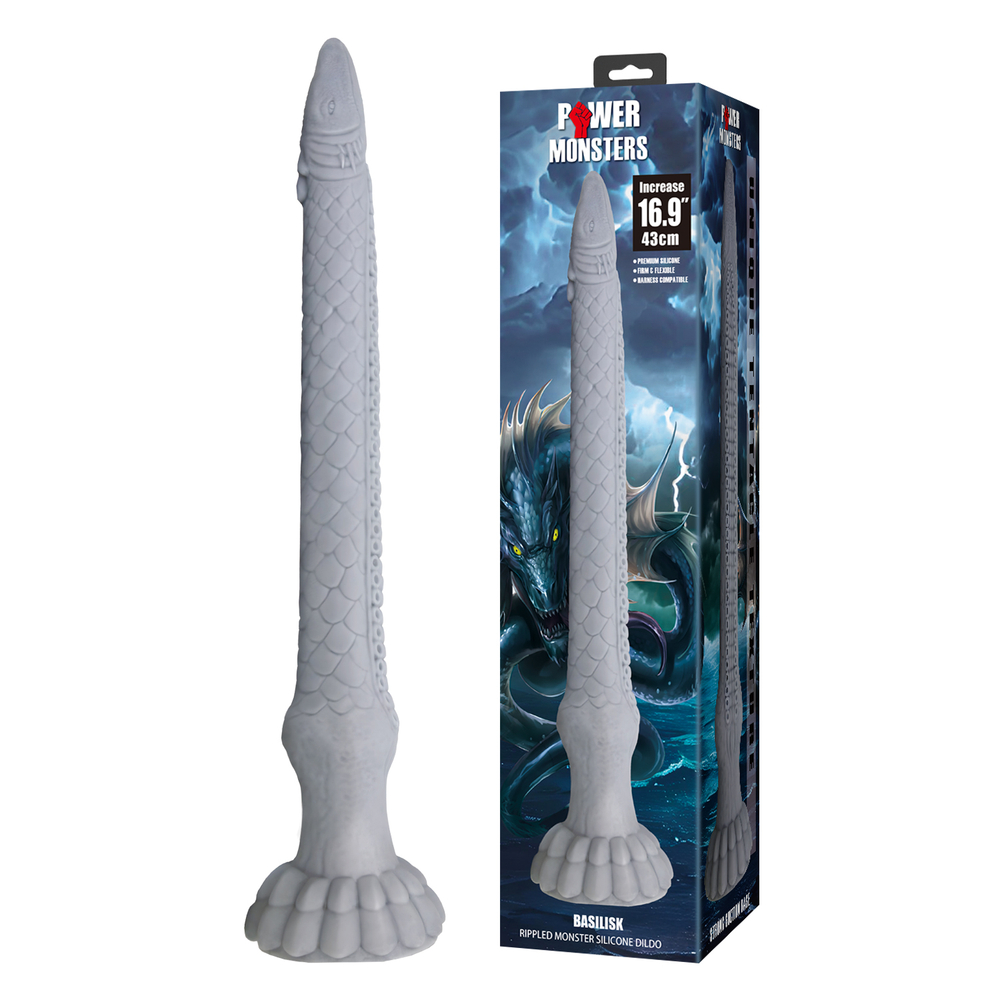Силиконовый фаллоимитатор Basilisk BW-008151