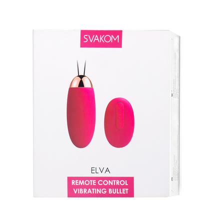Мини вибратор Svakom Elva, водонепроницаемый