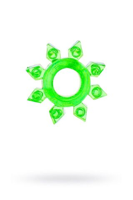 Зеленое эрекционное кольцо-звезда