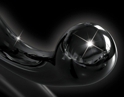 Черный стеклянный фаллоимитатор Icicles №87 с силиконовой присоской - 15,5 см.