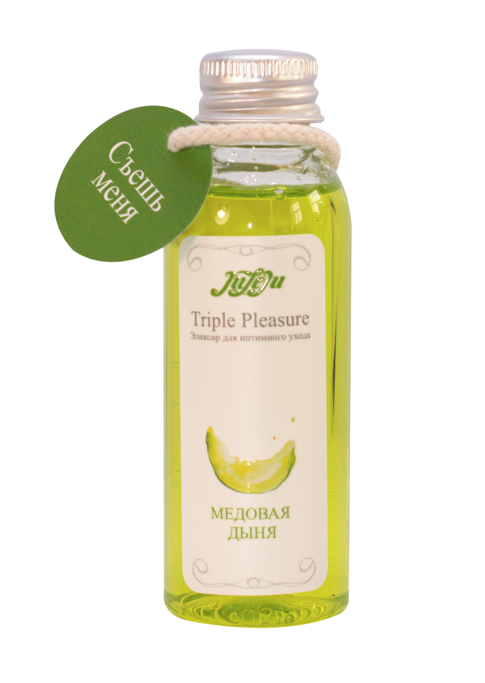 Съедобный эликсир для интимного ухода "Triple Pleasure" Медовая дыня