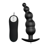 Анальные виброшарики Black Pretty Love BI-040039