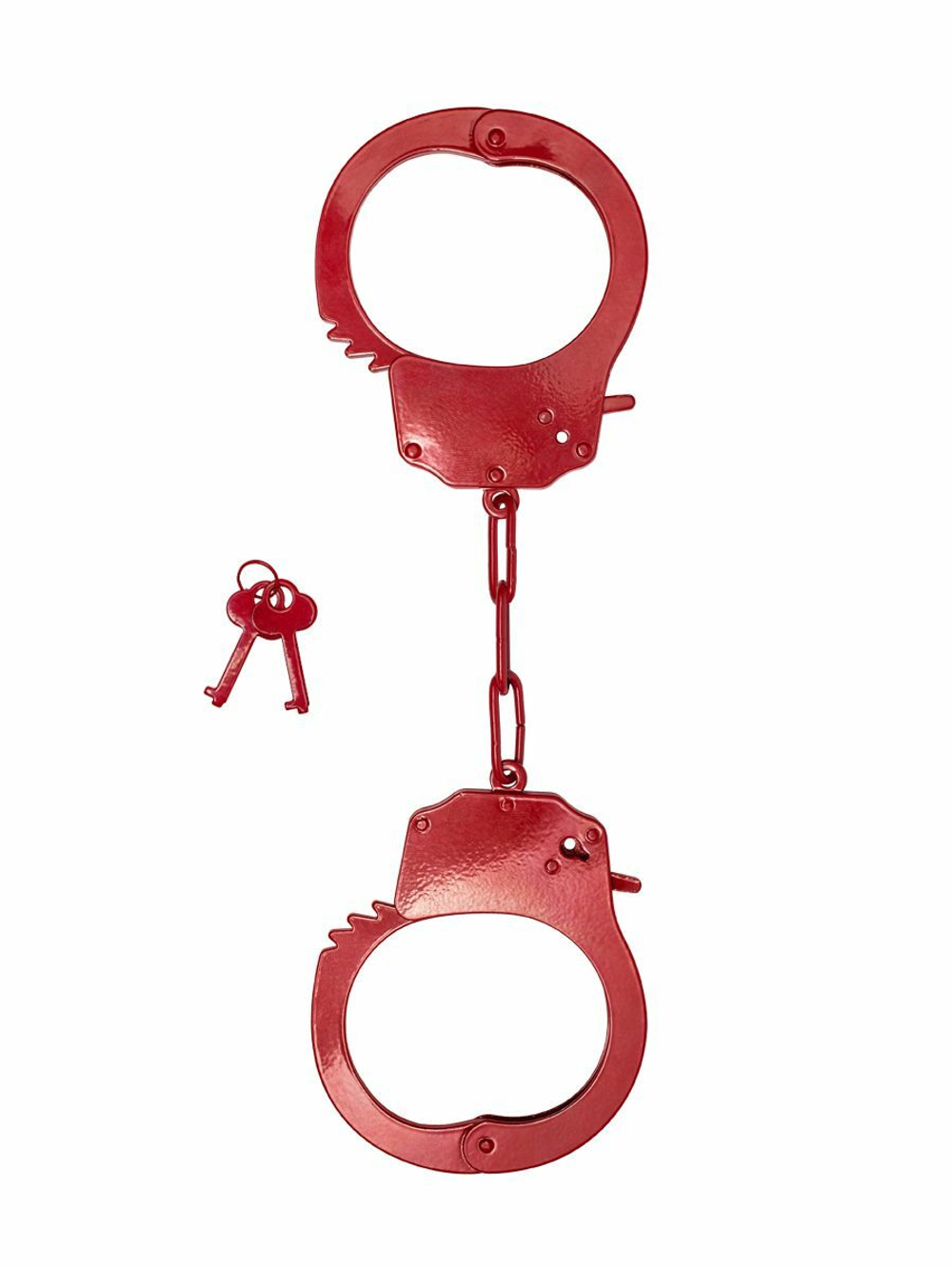 Красные стальные наручники