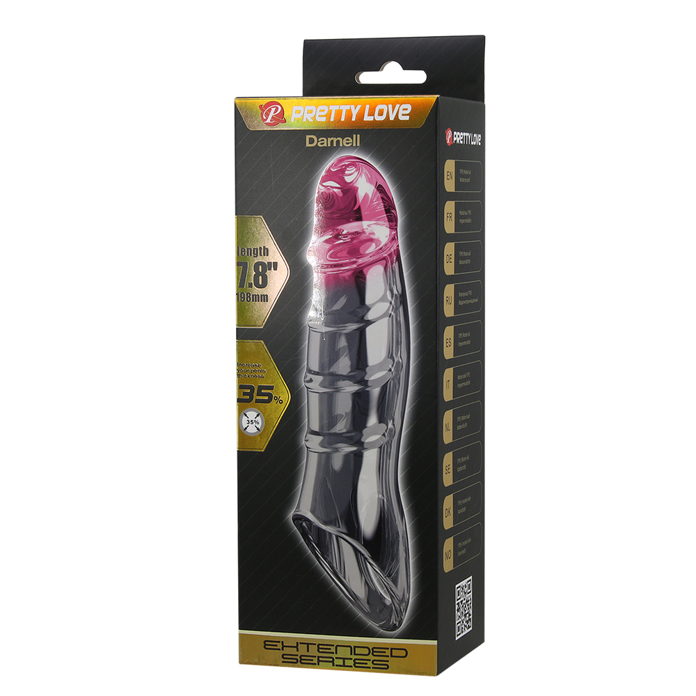 Реалистичная насадка на пенис BI-026278NM