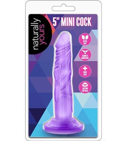 Фиолетовый фаллоимитатор 5 Inch Mini Cock - 14,6 см.