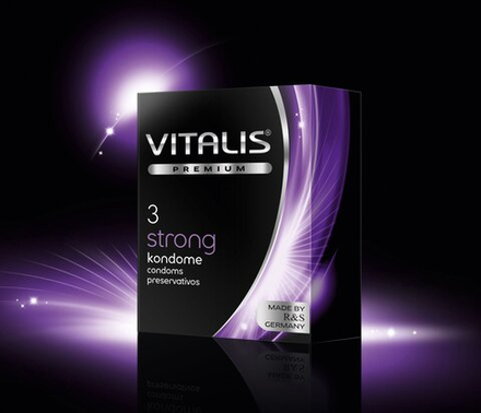 Презервативы VITALIS premium №3 Strong 40117VP