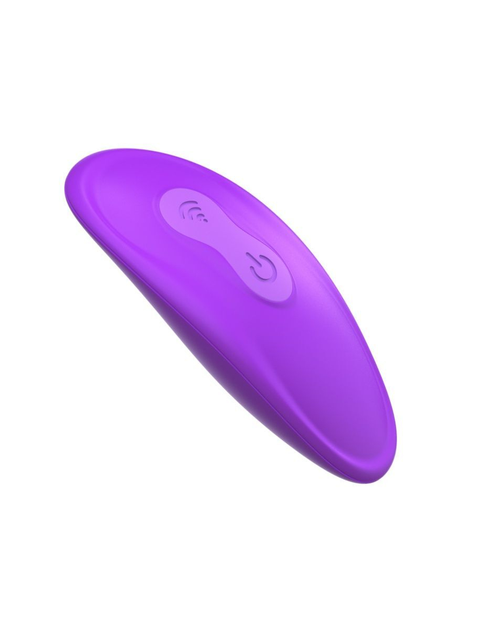Фиолетовый безремневой вибрострапон с пультом Ultimate Strapless Strap-On - 22 см.