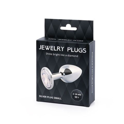 Анальная пробка Anal Jewelry Plug - 7,2 см.