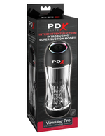 Мастурбатор с вибрацией PDX Elite ViewTube Pro Pipedream RD545PD