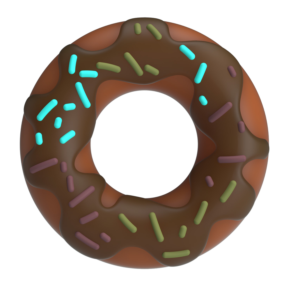Эрекционное кольцо Пончик Pretty Love Donut BI-210344