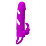 Вибронасадка на пенис  5,5" Preetty Love BI-026216-1