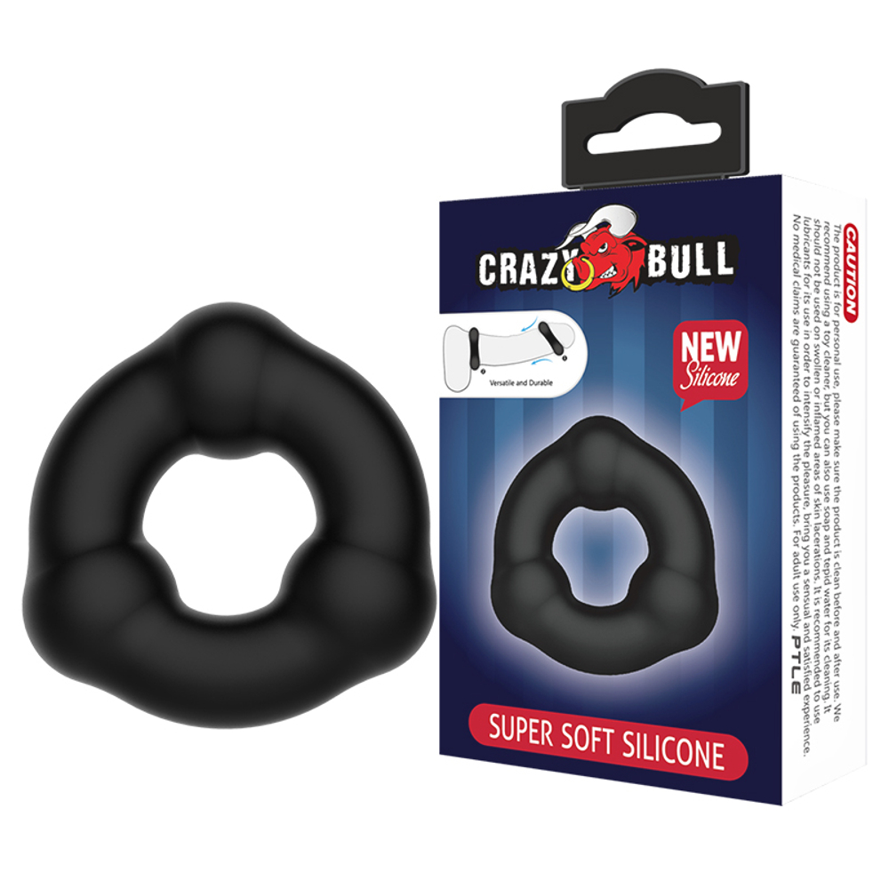 Эрекционное Кольцо Crazy Bull Super Soft Triangle BI-210183