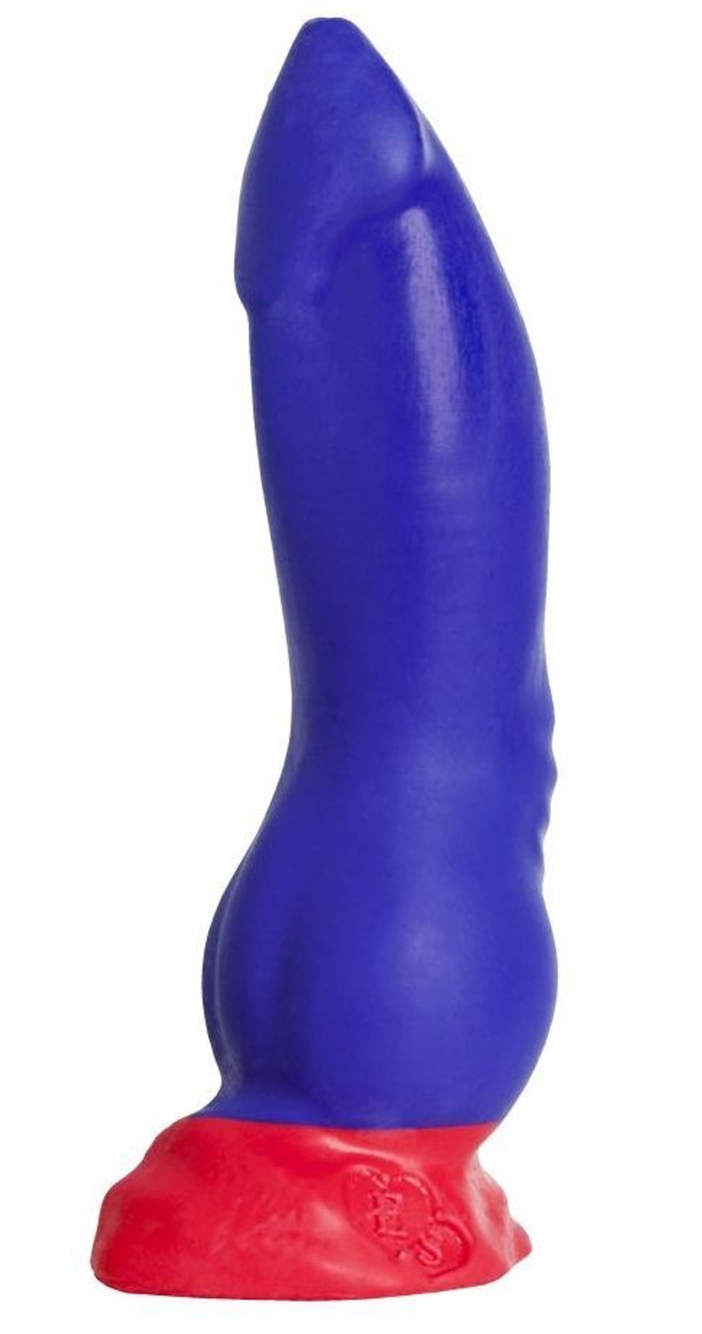 Синий фаллоимитатор  Номус Medium  - 24 см.