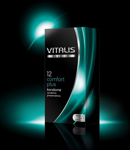 Презервативы VITALIS premium №12 Comfort plus 4312VP