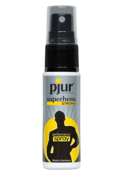 Спрей-пролонгатор длительного действия pjur SUPERHERO Strong Spray - 20 мл.