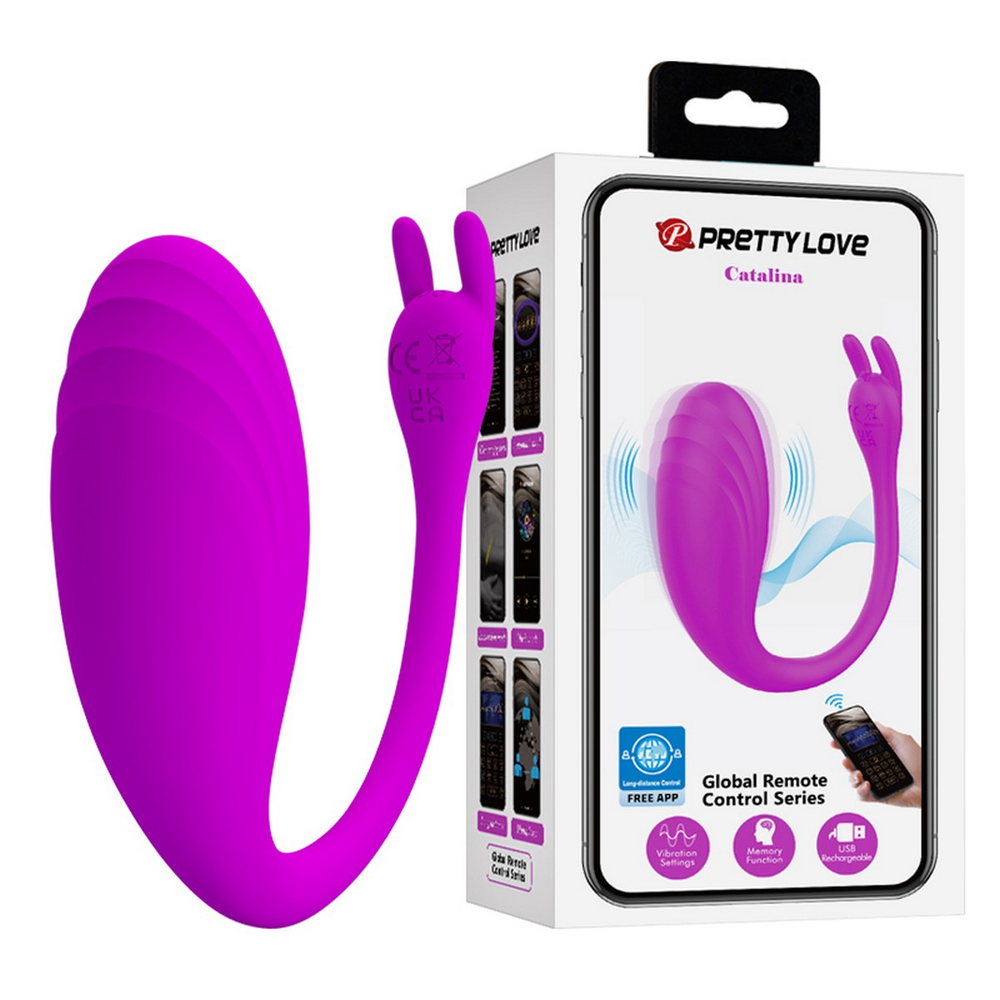 Виброяицо Pretty Love Catalina BI-014935HP