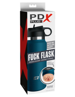 Мастурбатор Fap Flask Thrill Seeker Discreet Stroker - Black Bottle - Frosted Pipedream RD62721PD