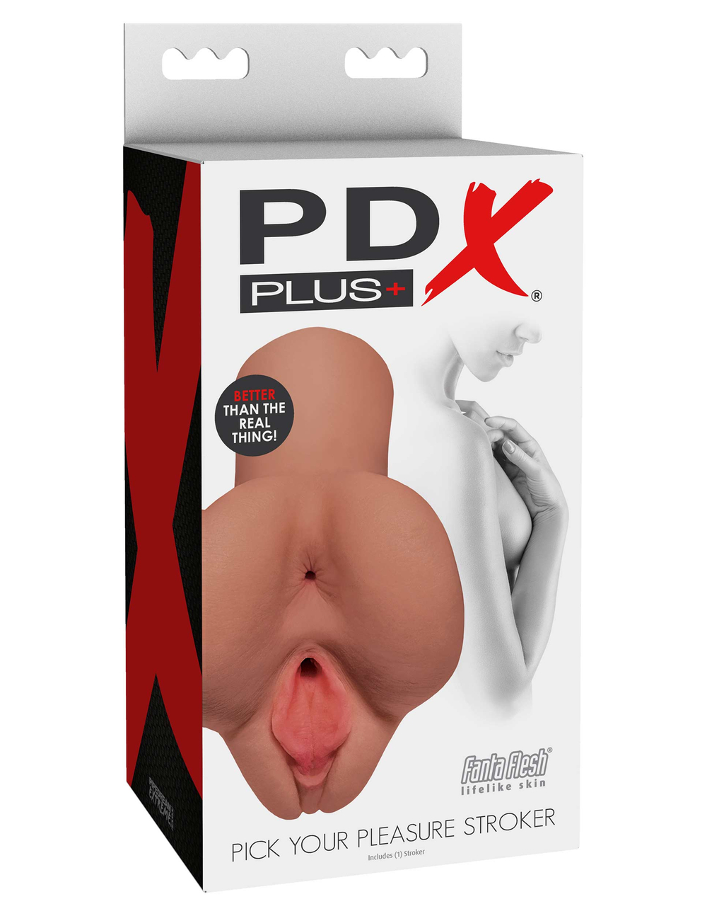 Мастурбатор с двумя входами, 2,5 кг Мулатка Double Stroker Pipedream RD60922PD