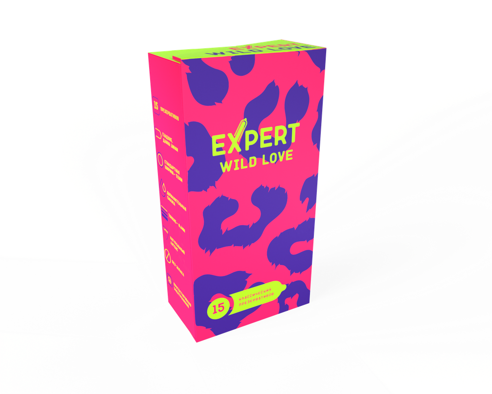 Презервативы Expert Wild Love 15 шт 9427ex