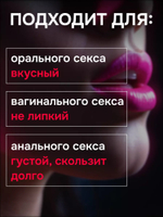 Съедобный лубрикант JUJU со вкусом вишни