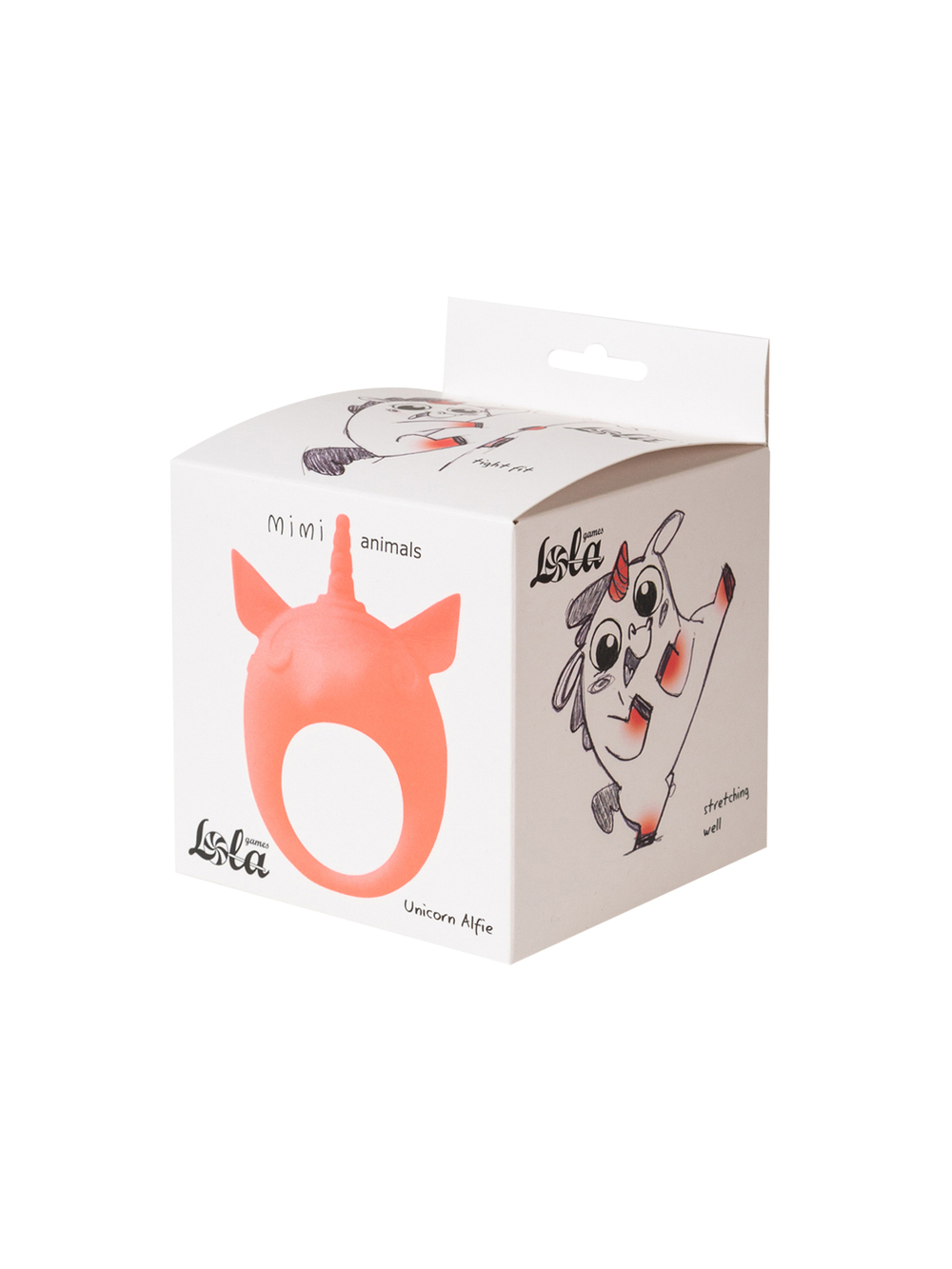 Стимулятор клитора Mimi Animals Unicorn Alfie Orange 7000-26lola