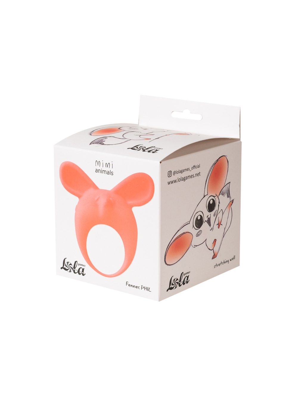 Стимулятор клитора Mimi Animals Fennec Phil Orange 7000-24lola